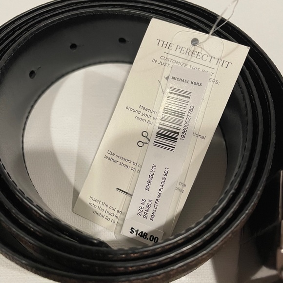 Michael kors reversible belt one side BW/BK NOsize - Picture 5 of 5